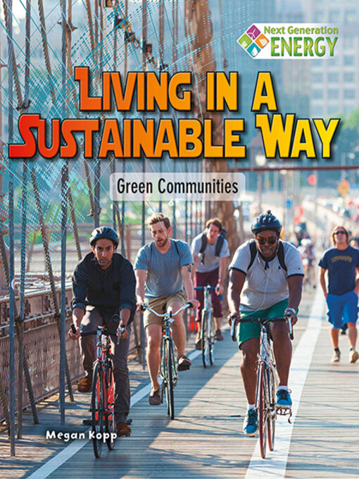 Upplýsingar um Living in a Sustainable Way eftir Megan Kopp - Biðlisti
